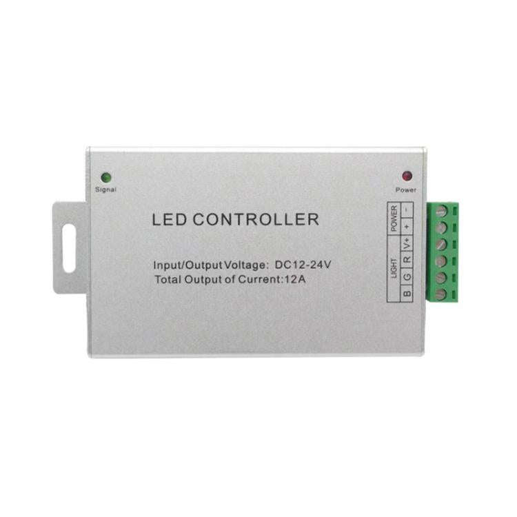 IR Aluminum Colorful LED Strip Light Controller, JHX-044