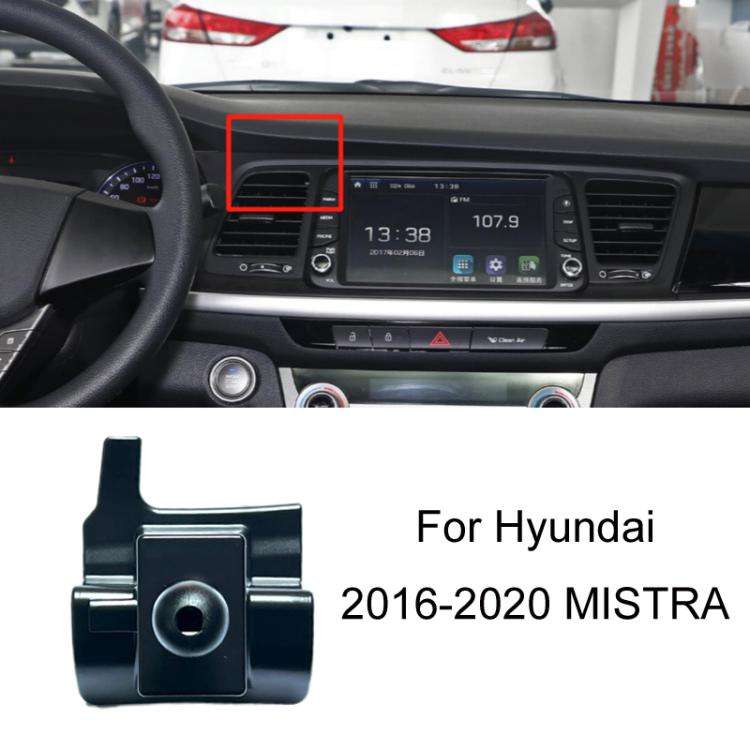 For Hyundai Left Driving Car Special Mobile Navigation Bracket Base, 04-11 Elantra, 06-13 Tussan,...