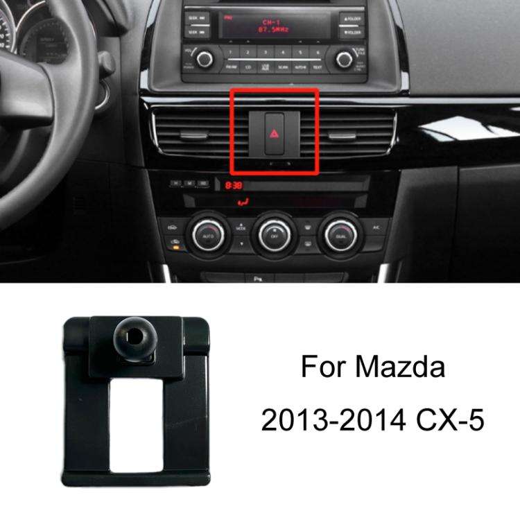 For Mazda Left Driving Car-Mounted Special Mobile Phone Navigation Bracket Base, 04-15 Mazda 6, 0...