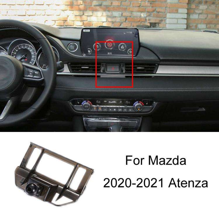 For Mazda Left Driving Car-Mounted Special Mobile Phone Navigation Bracket Base, 04-15 Mazda 6, 0...