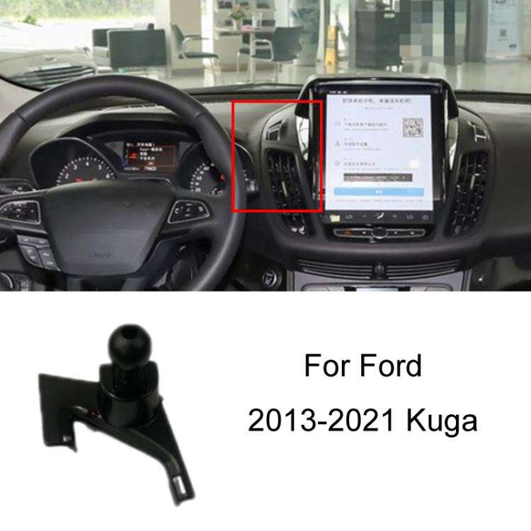 For Ford Left Driving Car Special Mobile Phone Navigation Bracket Base, 05-11 Focus, 07-13 Mondeo...