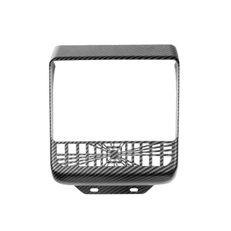 For Tesla New Model 3 / Y Car Rear Air Conditioning Vent Protection Frame, Matte Carbon Pattern, ...