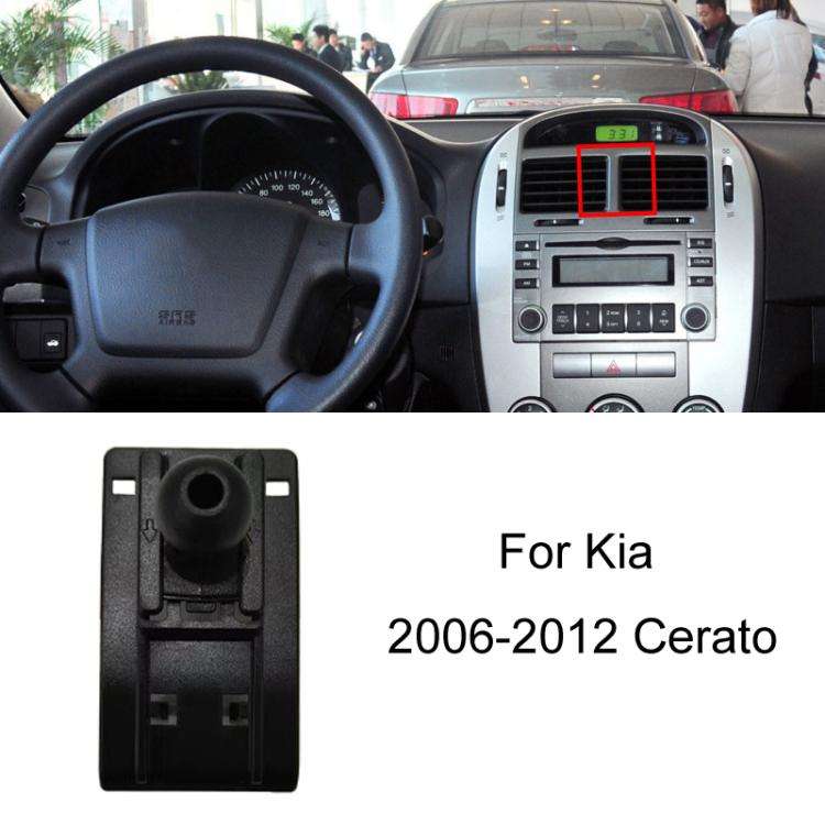 For Kia Left Driving Car Special Mobile Phone Navigation Bracket Base, 06-12 Cerato, 07-13 Sporta...