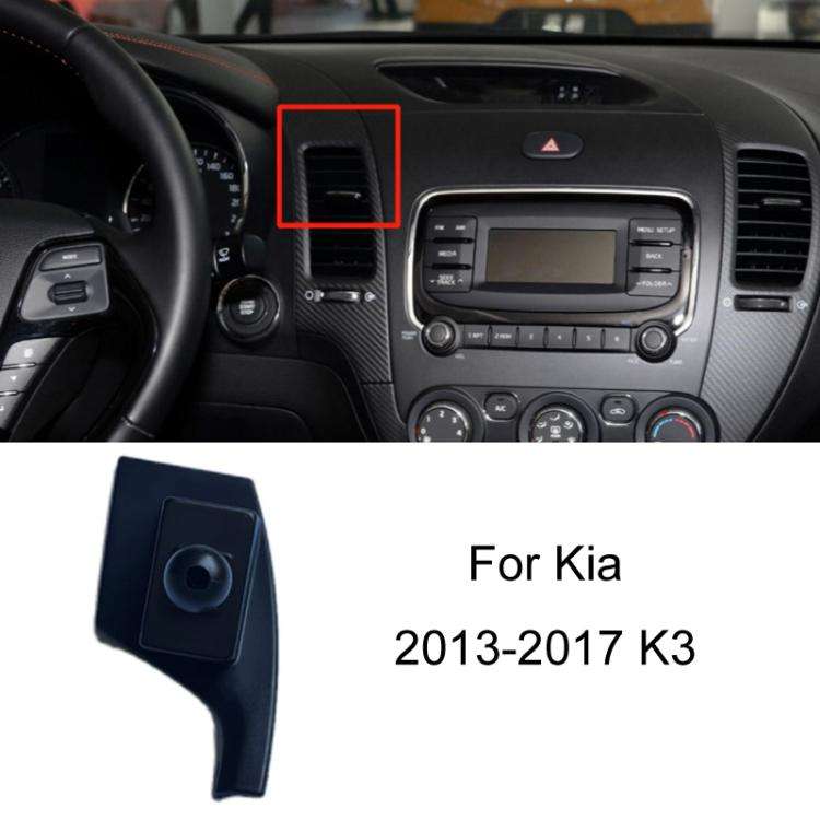 For Kia Left Driving Car Special Mobile Phone Navigation Bracket Base, 06-12 Cerato, 07-13 Sporta...