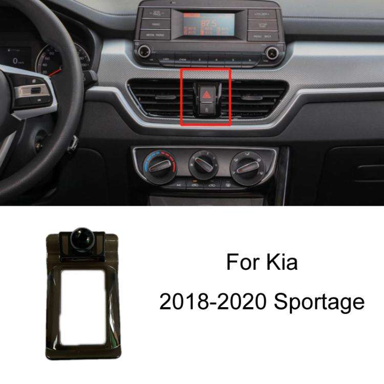 For Kia Left Driving Car Special Mobile Phone Navigation Bracket Base, 06-12 Cerato, 07-13 Sporta...