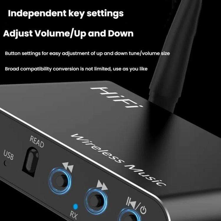 2 In 1 Amplifier AUX Bluetooth 5.4 Audio Adapter, Bluetooth 5.4