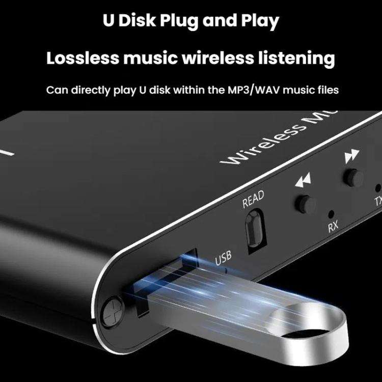 2 In 1 Amplifier AUX Bluetooth 5.4 Audio Adapter, Bluetooth 5.4