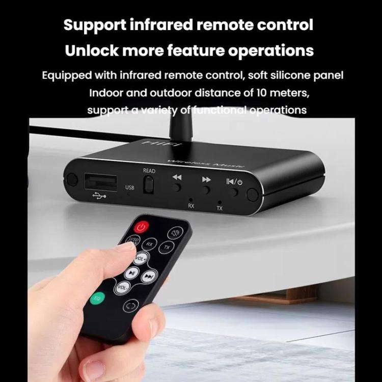 2 In 1 Amplifier AUX Bluetooth 5.4 Audio Adapter, Bluetooth 5.4
