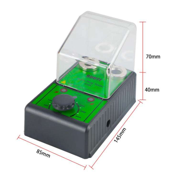 DUOYI Automobile Dual-hole Spark Plug Diagnostic Tester, DUOYI EU Plug