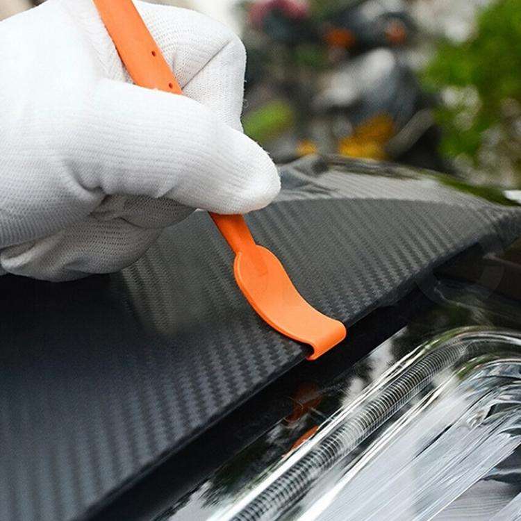 Car Wrap Trimming Edge Tinting Tool Solar Film With Magnetic Squeegee Scraper Kit, 7pcs /Set