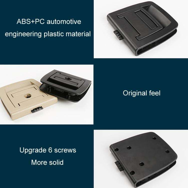 For BMW X5 E70 / X6 E71 E72 Car Boot Handle Inside Trunk Lid Bottom Plate Handle 51479120283, Wit...