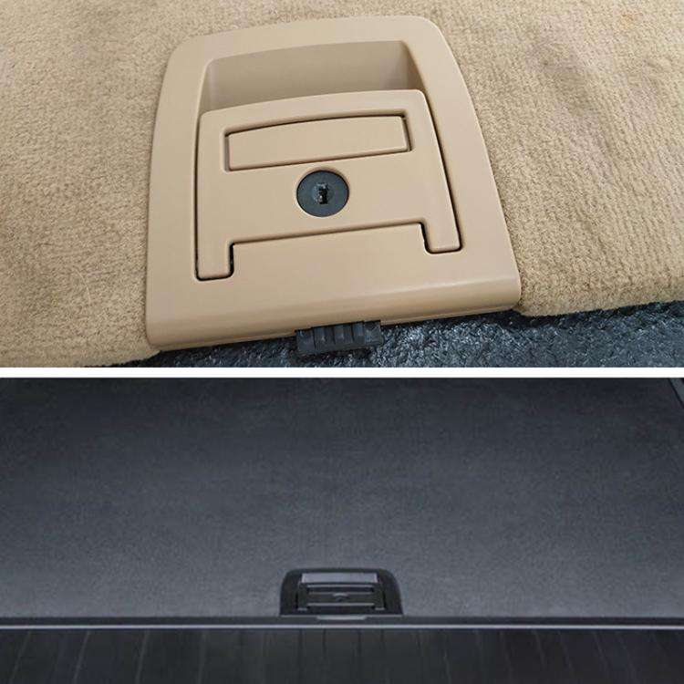 For BMW X5 E70 / X6 E71 E72 Car Boot Handle Inside Trunk Lid Bottom Plate Handle 51479120283, Wit...