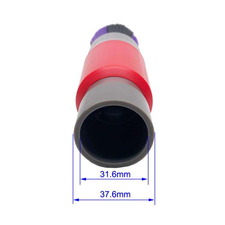 Vacuum Cleaner Dusting Streak Free Soft Brush Replacement Accessory Set, 32mm Soft Brush, 32mm So...