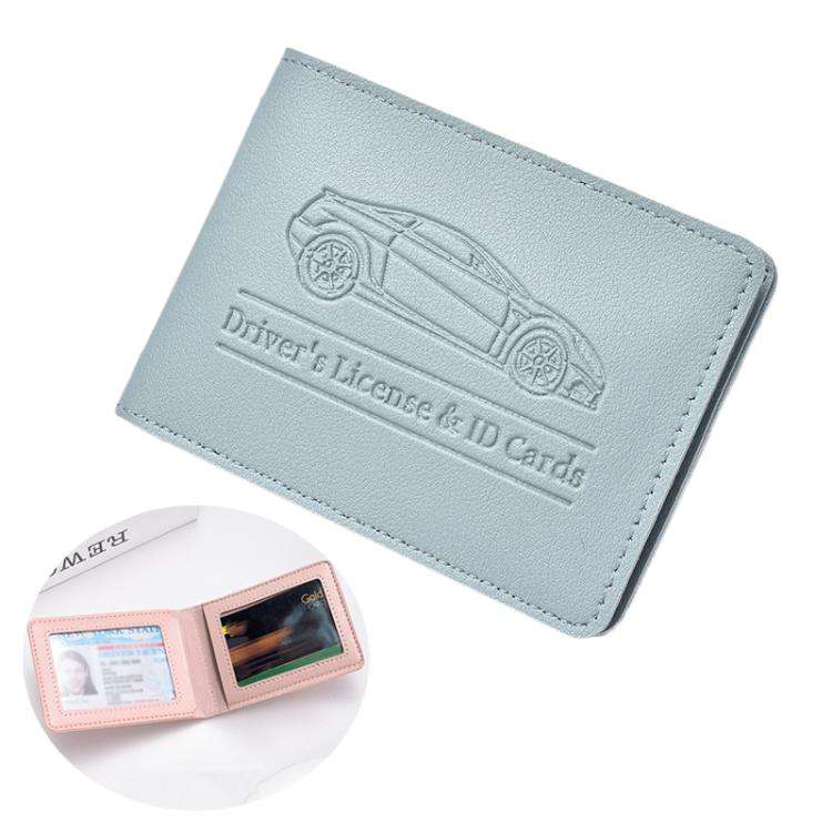 Multi-card Driver License Card Holder Women Driving License Leather Protective Case ID Credit Car...