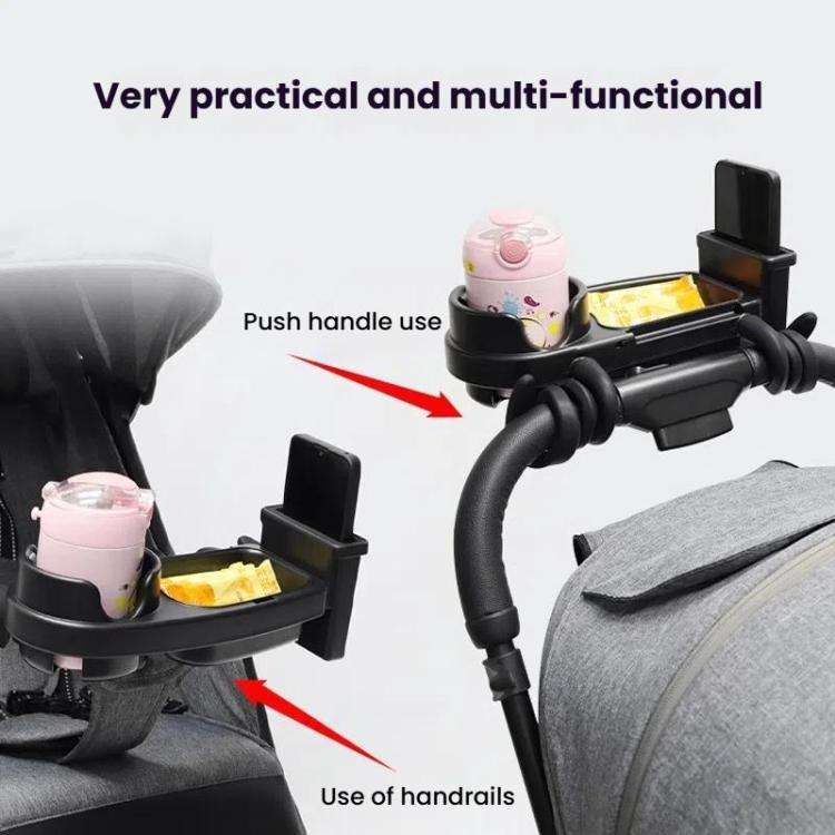 3 in 1 Wap-around Baby Stroller Tray Cup Holder