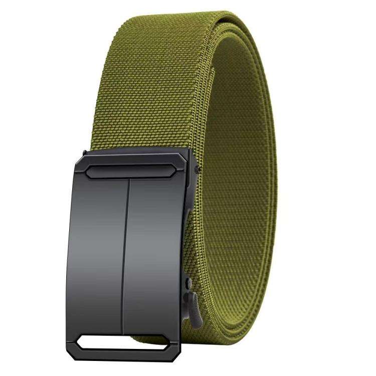 Men Outdoor Automatic Buckle Stretch Belt, 120cm