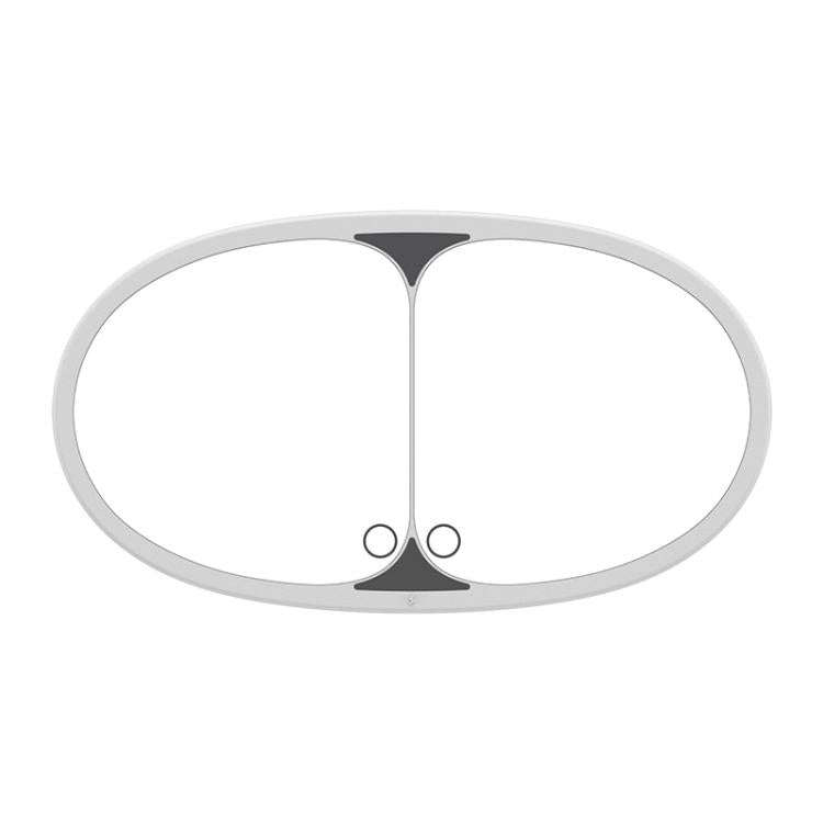 Car Sun Visor LED Touch Light Magnifying Makeup Mirror