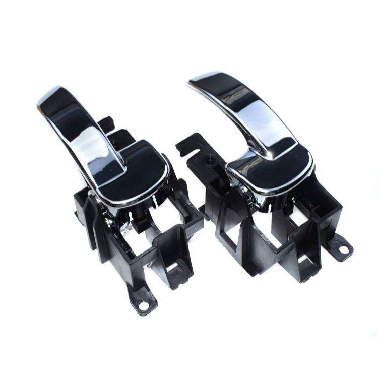 For Nissan Pathfinder Car Left and Right Chrome Interior Door Handles, Left 80671-4X02B, Right 80...