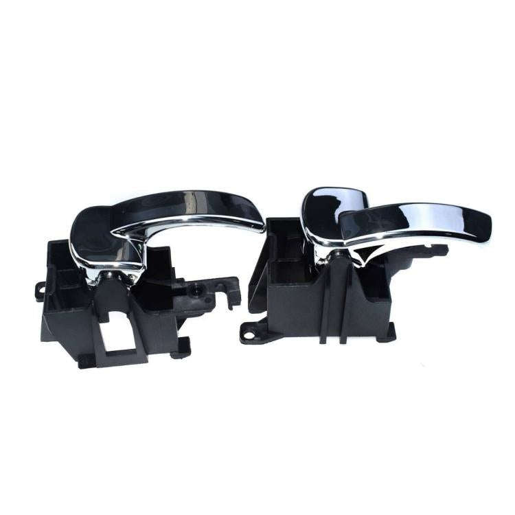 For Nissan Pathfinder Car Left and Right Chrome Interior Door Handles, Left 80671-4X02B, Right 80...