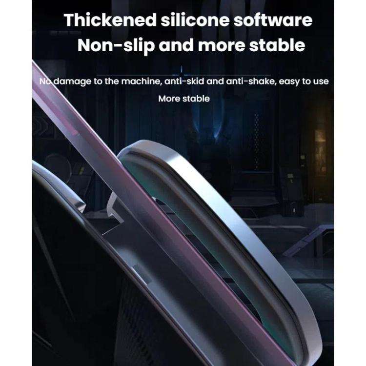 15W Wireless Induction Snap-on Charging Car Air Outlet Phone Holder, Black, Black + Long Hook Cli...