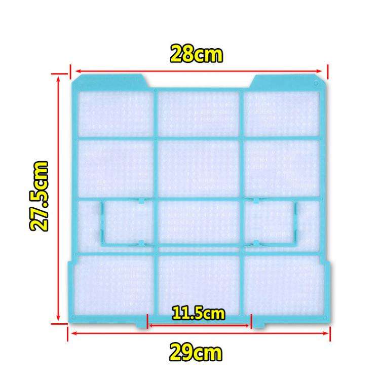 Filter Mesh For Midea Air Conditioner Replacement 1/1.5/2 HP Wall-Mounted Indoor Units, 29x27.5cm...