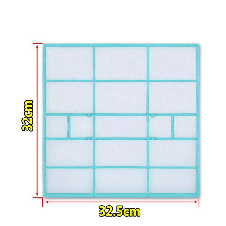 Filter Mesh For Midea Air Conditioner Replacement 1/1.5/2 HP Wall-Mounted Indoor Units, 29x27.5cm...