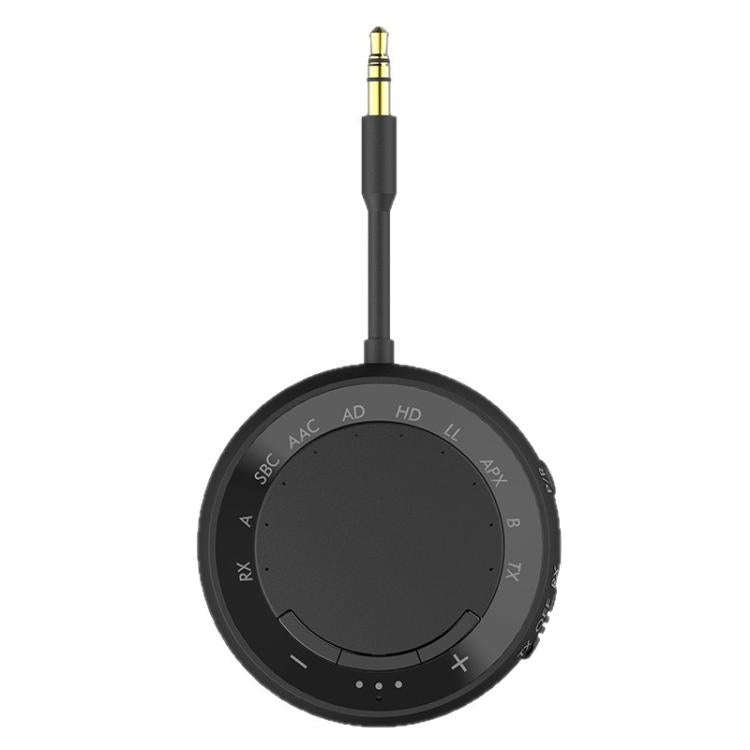 2-in-1 Bluetooth 5.4 Audio Adapter with Qualcomm Chip Low Latency Wireless Transmitter/Receiver f...