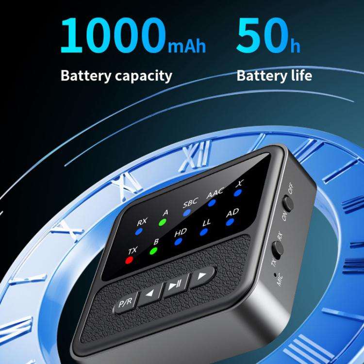2-in-1 Bluetooth 5.4 Audio Transceiver HiFi Transmitter/Receiver, HD Calls, RCA/3.5mm AUX for Car...