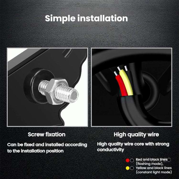 1pairs Motorcycle High-Brightness Winged Eagle Eye Lights Modified Headlights