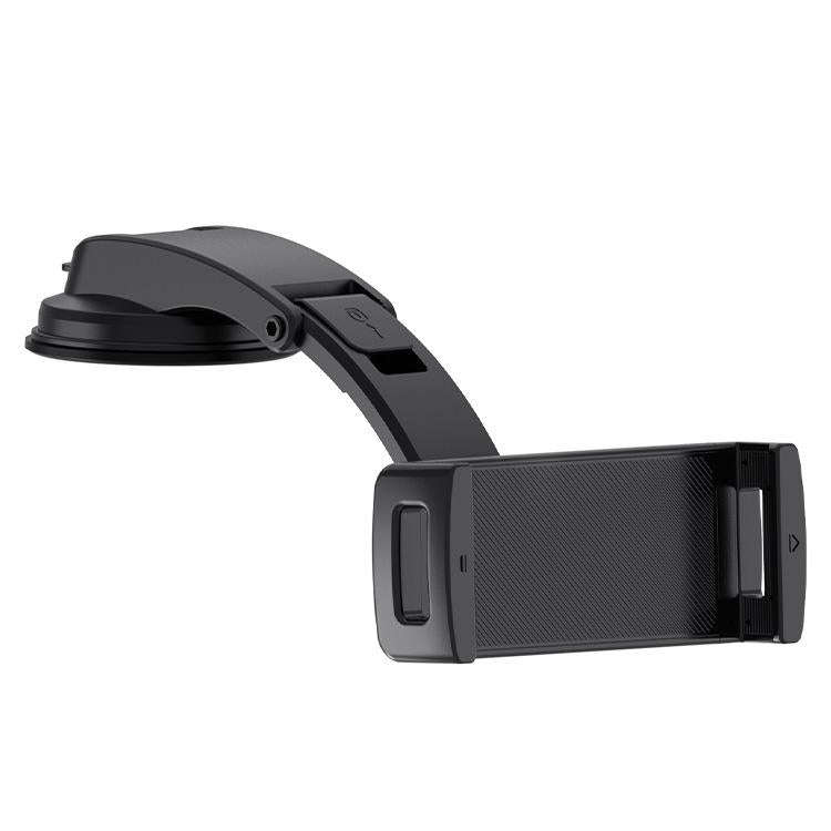 6-15 Inch Double Pull Car Tablet Mobile Phone Holder, Lock Hook Silicone, Silicone Suction Cup Set