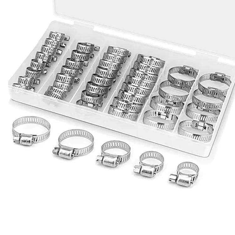 40pcs /Set Stainless Steel American-Style Heavy-Duty Clamp Kit, 40pcs /Set