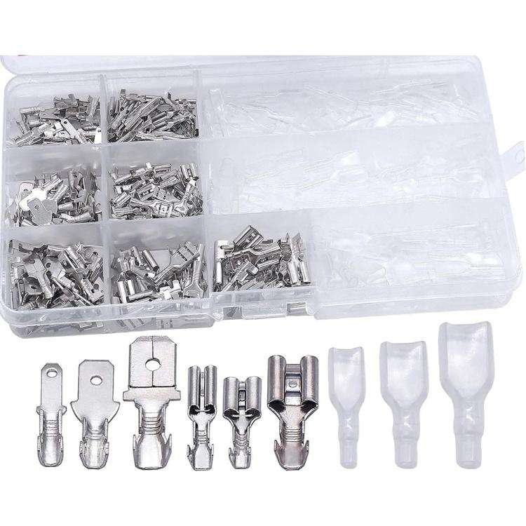360pcs /Set Cold Press Terminal Block Spring Insert and Cover Set, 360pcs /Set Copper, 360pcs /Se...