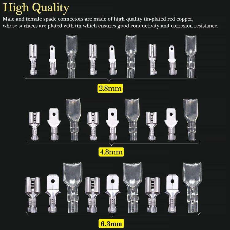 360pcs /Set Cold Press Terminal Block Spring Insert and Cover Set, 360pcs /Set Copper, 360pcs /Se...