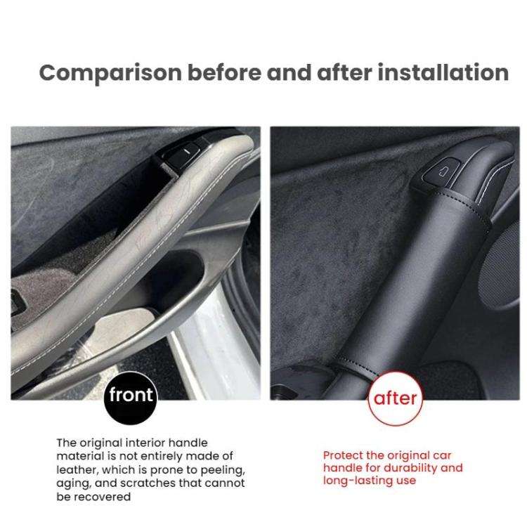 For Tesla Model 3 2021-2023 /Y 2020-2024 Interior Door Handle Cover Modification