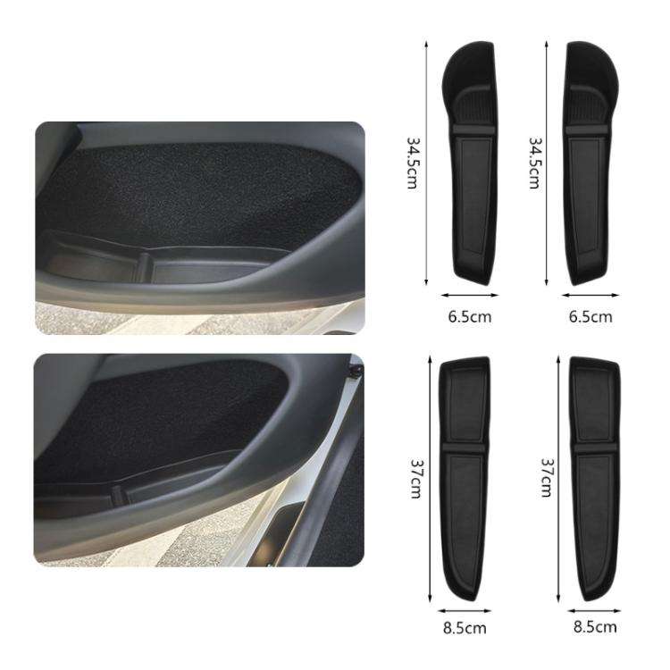 For Tesla 2024+ Model 3 Highland Door Slot Storage Box