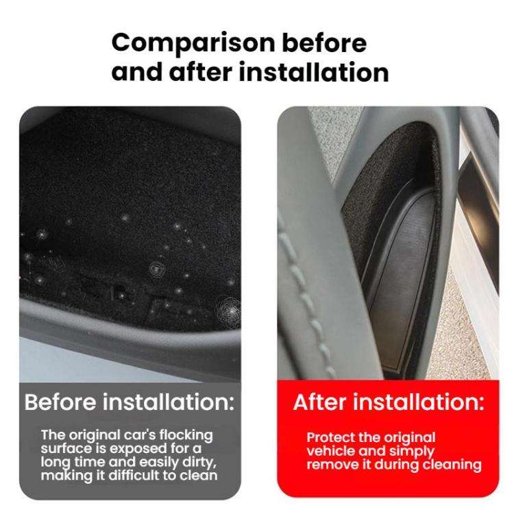 For Tesla 2024+ Model 3 Highland Door Slot Storage Box