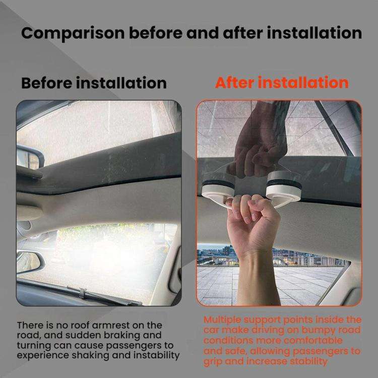 For Tesla Model 3/Y/S/X Car Roof Suction Cup Handle