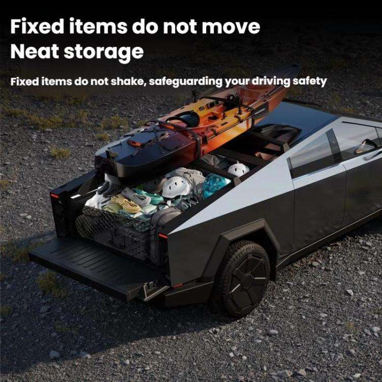 For Tesla Cybertruck Trunk Net Bag