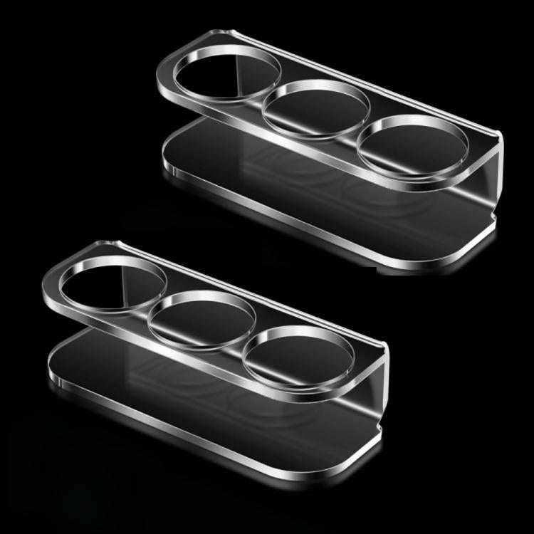 3-Hole Acrylic Tabletop Bottle Storage Stand, 3-Hole