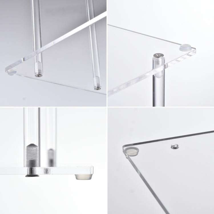 Acrylic High Boot Storage Stand