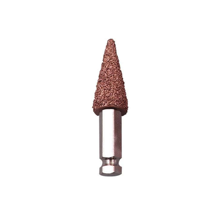 Tire Grinding Head Repair Tool, 40mm Hexagonal Rod For Repairing Defects, 40mm Round Rod For Repa...