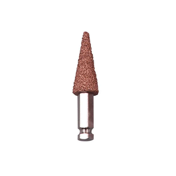 Tire Grinding Head Repair Tool, 40mm Hexagonal Rod For Repairing Defects, 40mm Round Rod For Repa...