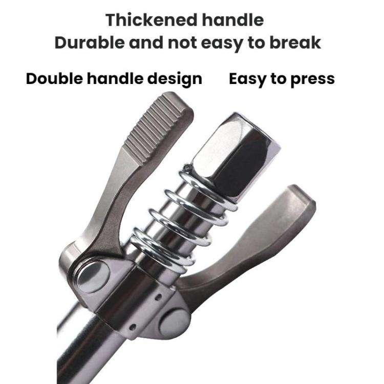 Car Electric/Pneumatic Pliers High-pressure Grease Nozzles, Double-handle Nozzle