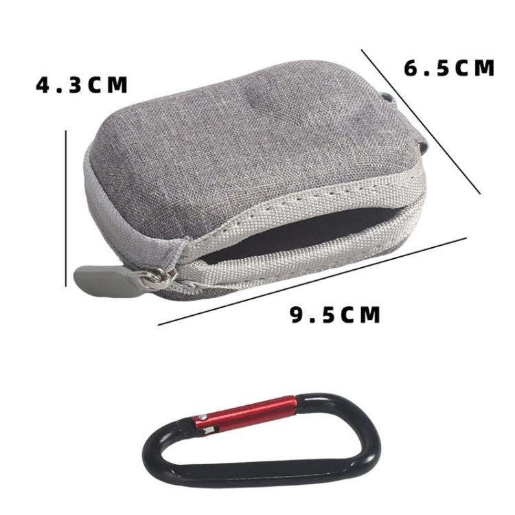 For Insta360 GO Ultra Carrying Case Shockproof EVA Portable Travel Storage Bag With Carabiner Cli...