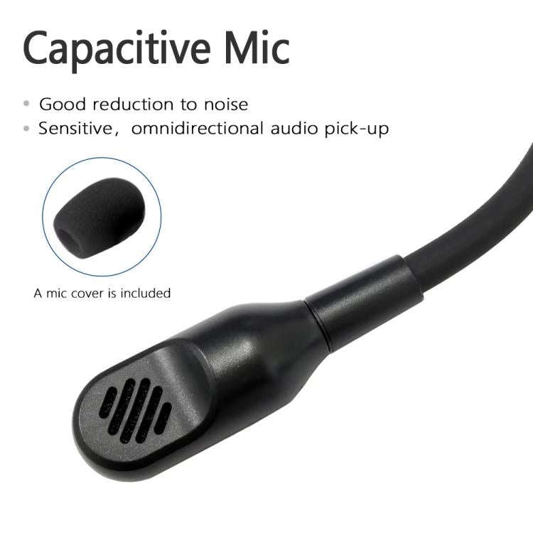 For Razer Barracuda X Gaming Headset Noise Reduction Microphone