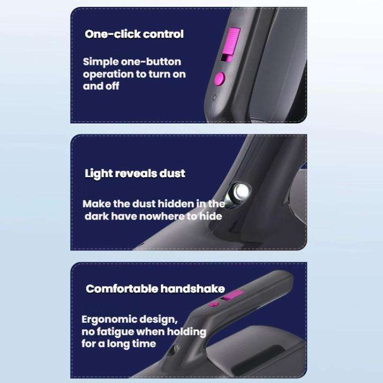 Small Powerful Handheld Vacuum Cleaner For Car And Desktop Use, 7500PA Brushed
