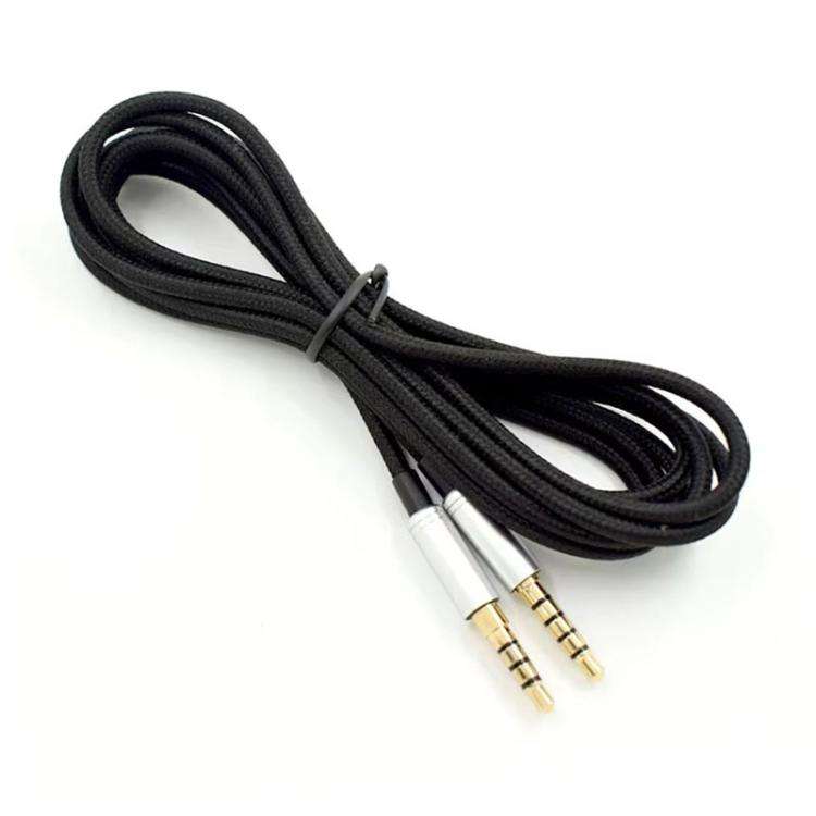 For Logitech Astro A10 / A40 Headset Gaming Headset 2m Braided Audio Cable, Silver Plug Straight ...