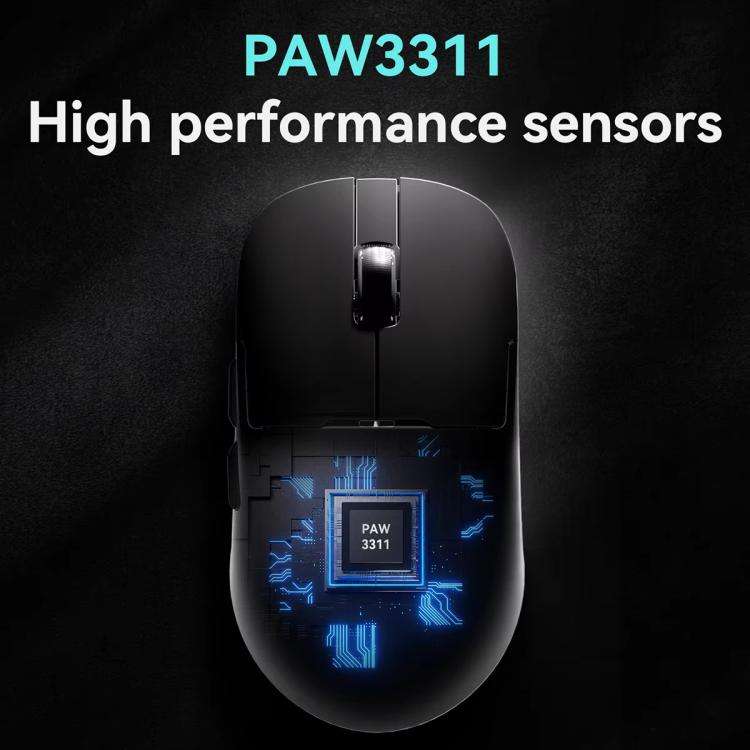 Ajazz AJ159P MC Tri-Mode Magnetic Wireless Mouse Ergonomic Lightweight Silent Gaming Mice