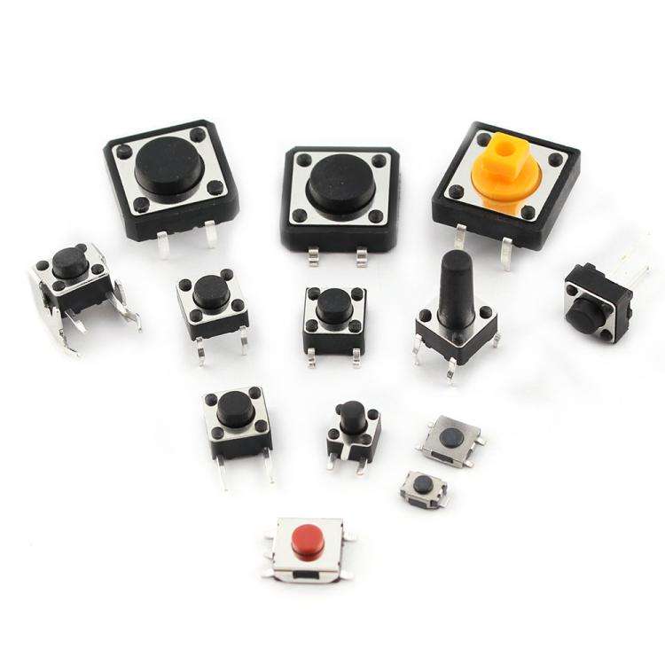 125pcs /Set Car Button Micro Tactile Switch, 125pcs /Set