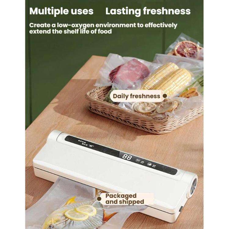 Fully Automatic Vacuum Packaging Machine Sealing Preservation Sealer, US Plug, EU Plug, AU Plug, ...